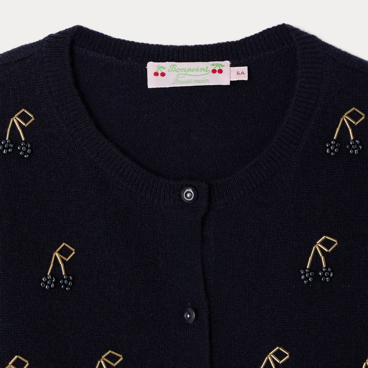 Bonpoint-Cardigan Marisha Marine