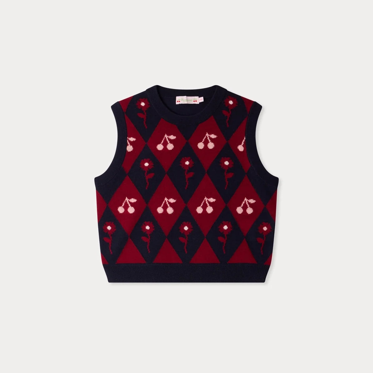 Bonpoint-Pull Maelle Marine