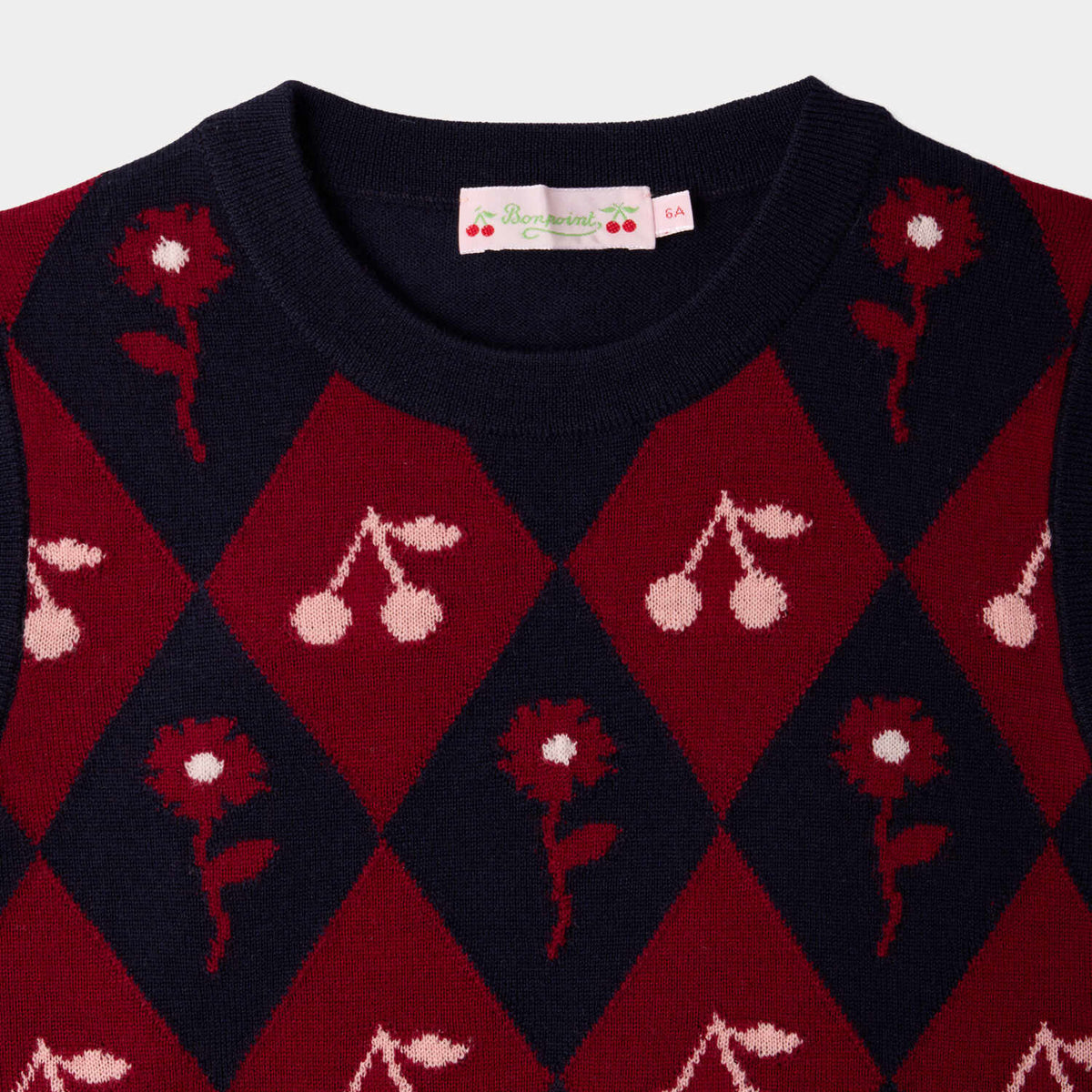 Bonpoint-Pull Maelle Marine