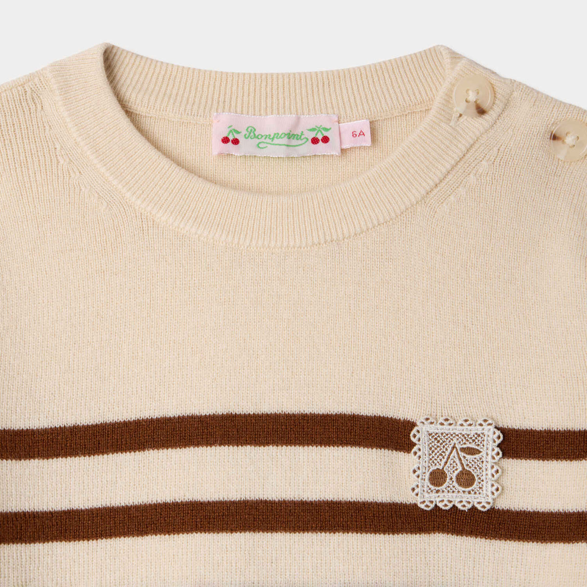 Bonpoint-Pull Marlisa Ecru