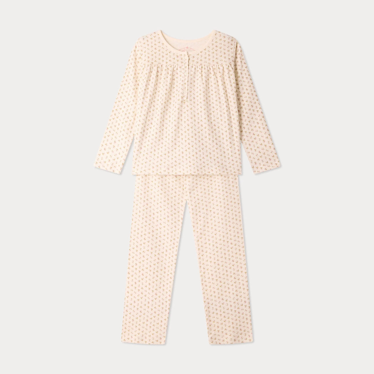 Bonpoint-Pyjama Bellina Imp Rose Fane