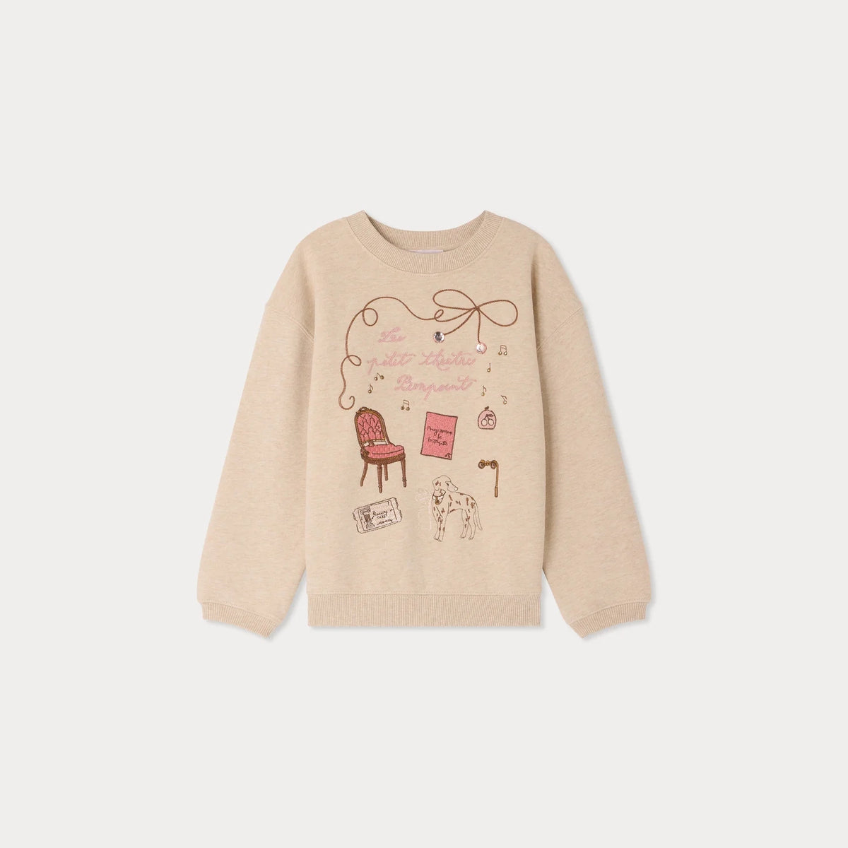 Bonpoint-Sweat Tayla Upb Beige