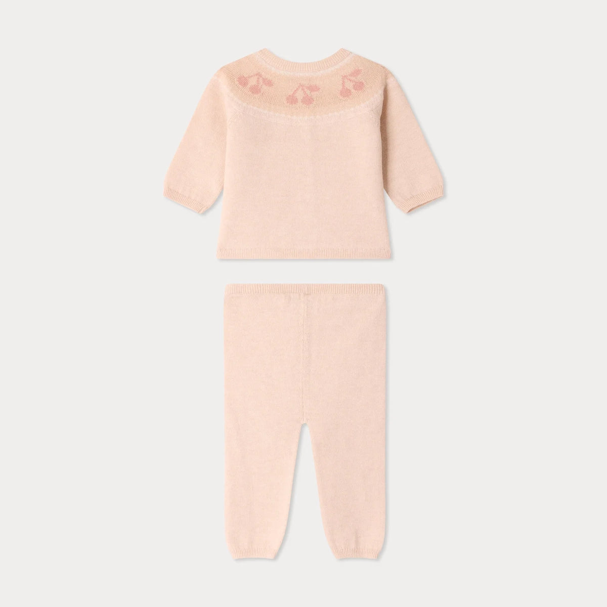 Bonpoint-Ensemble Jenny Multico Rose Fard