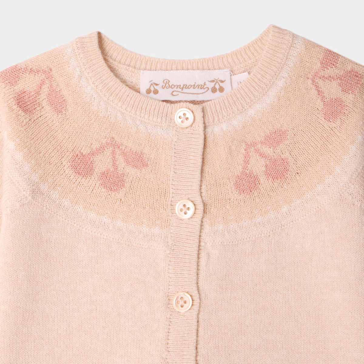Bonpoint-Ensemble Jenny Multico Rose Fard