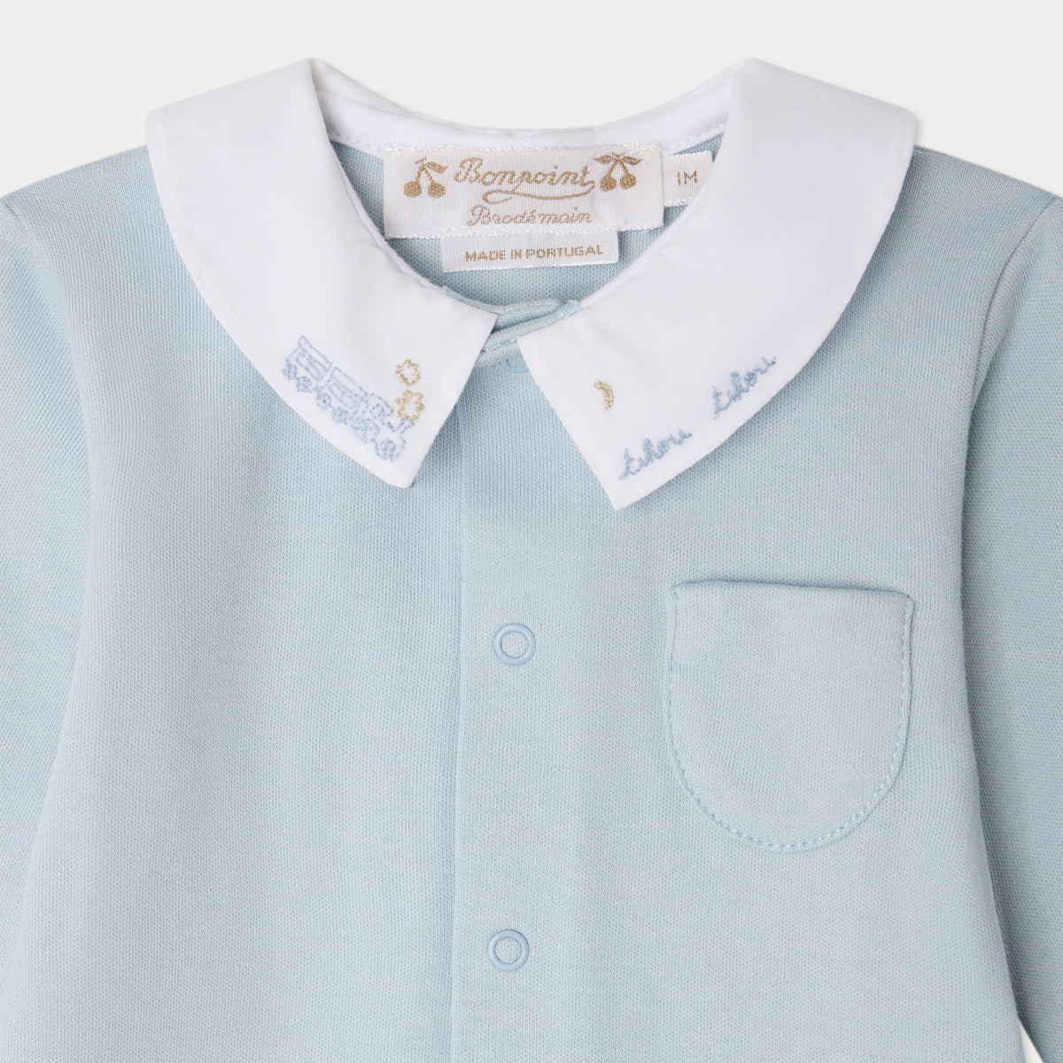 Bonpoint-Pyjama Anton Bleu Moyen