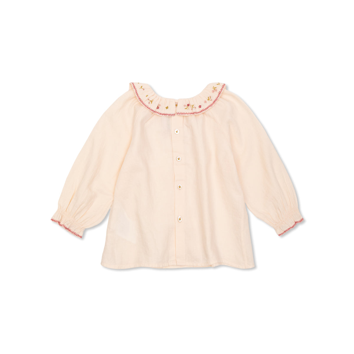 Bonpoint-Bebe Blouse Dolci Rose Poudre