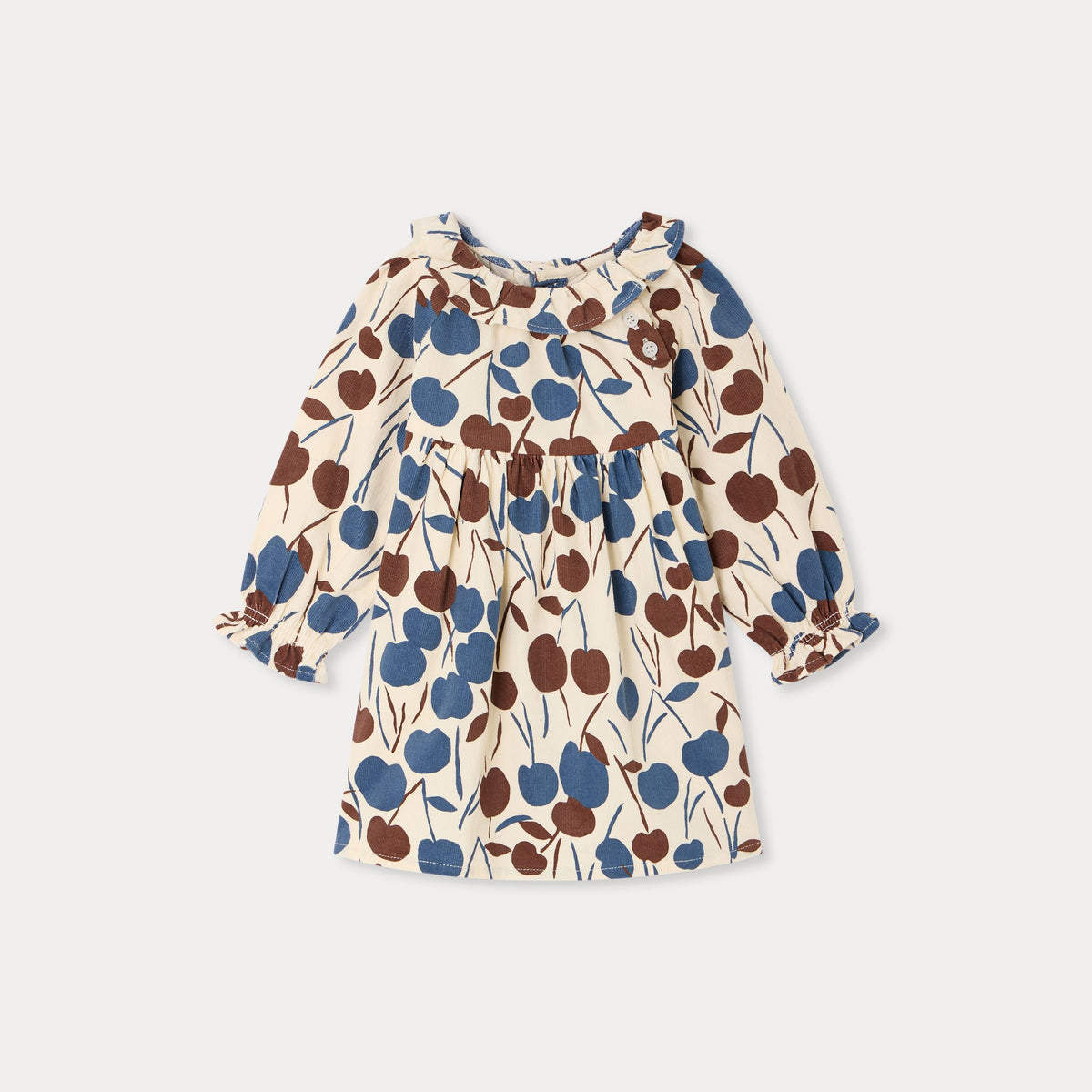 Bonpoint-Bebe Robe Melyssa Imp Noisette