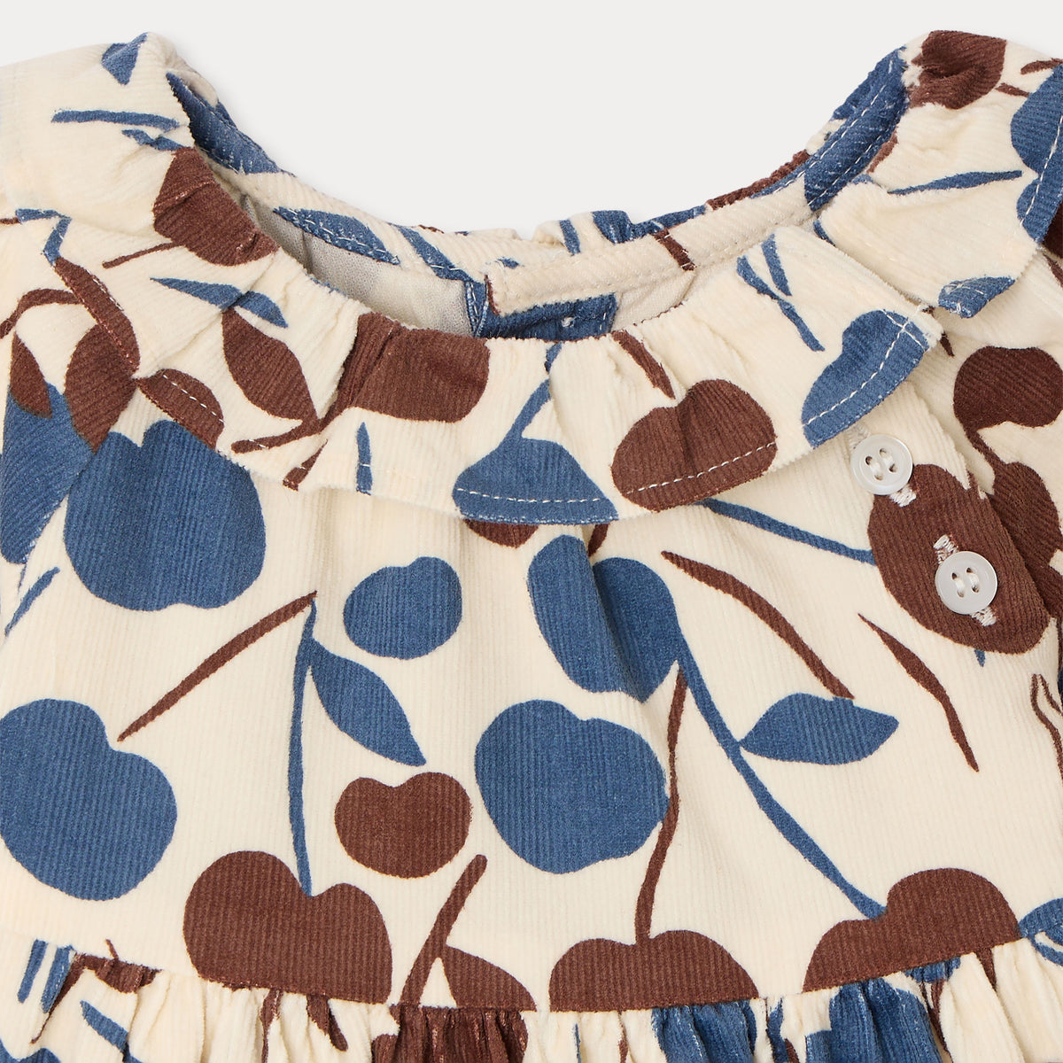 Bonpoint-Bebe Robe Melyssa Imp Noisette