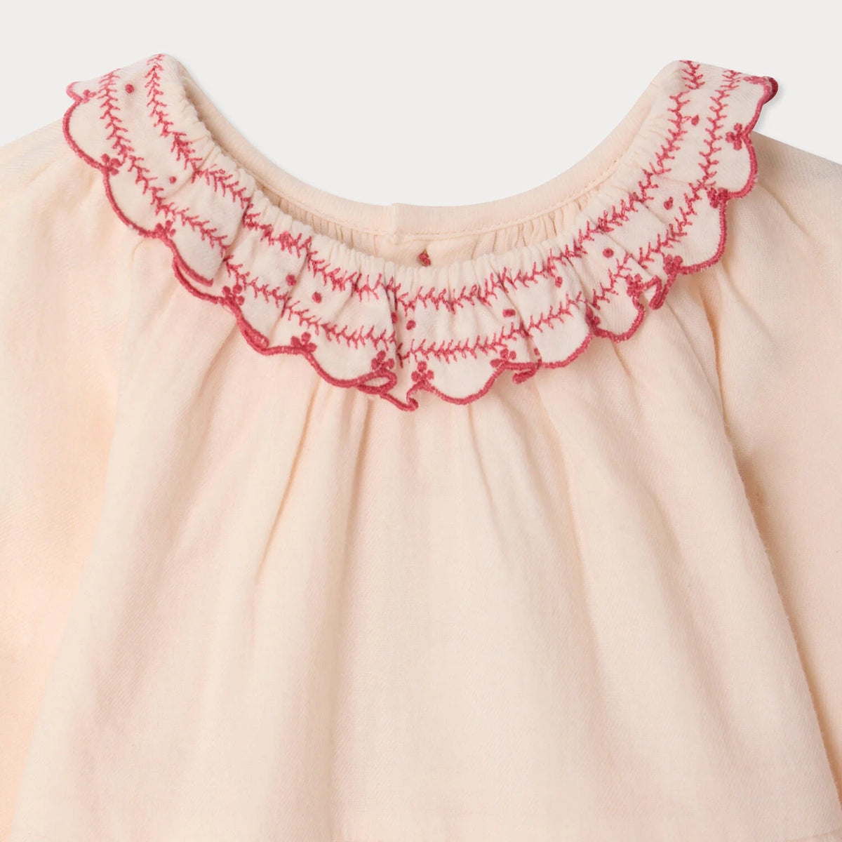 Bonpoint-Bebe Robe Melyssa Rose Poudre