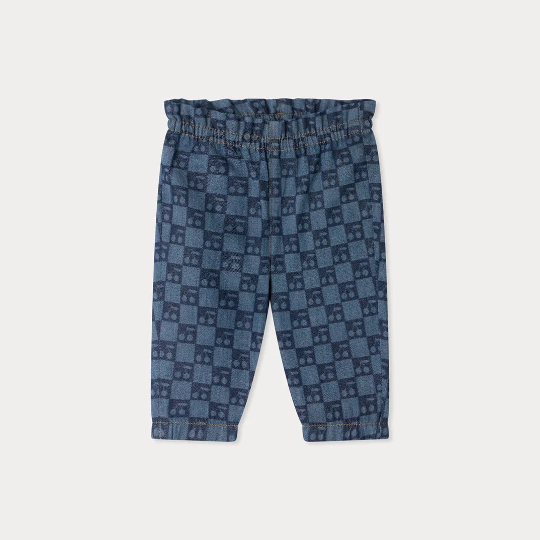 Bonpoint-Bebe Pantalon Luciole Damier Im Jean Clair