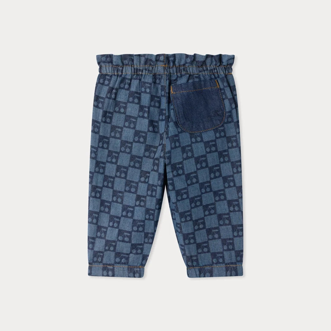 Bonpoint-Bebe Pantalon Luciole Damier Im Jean Clair