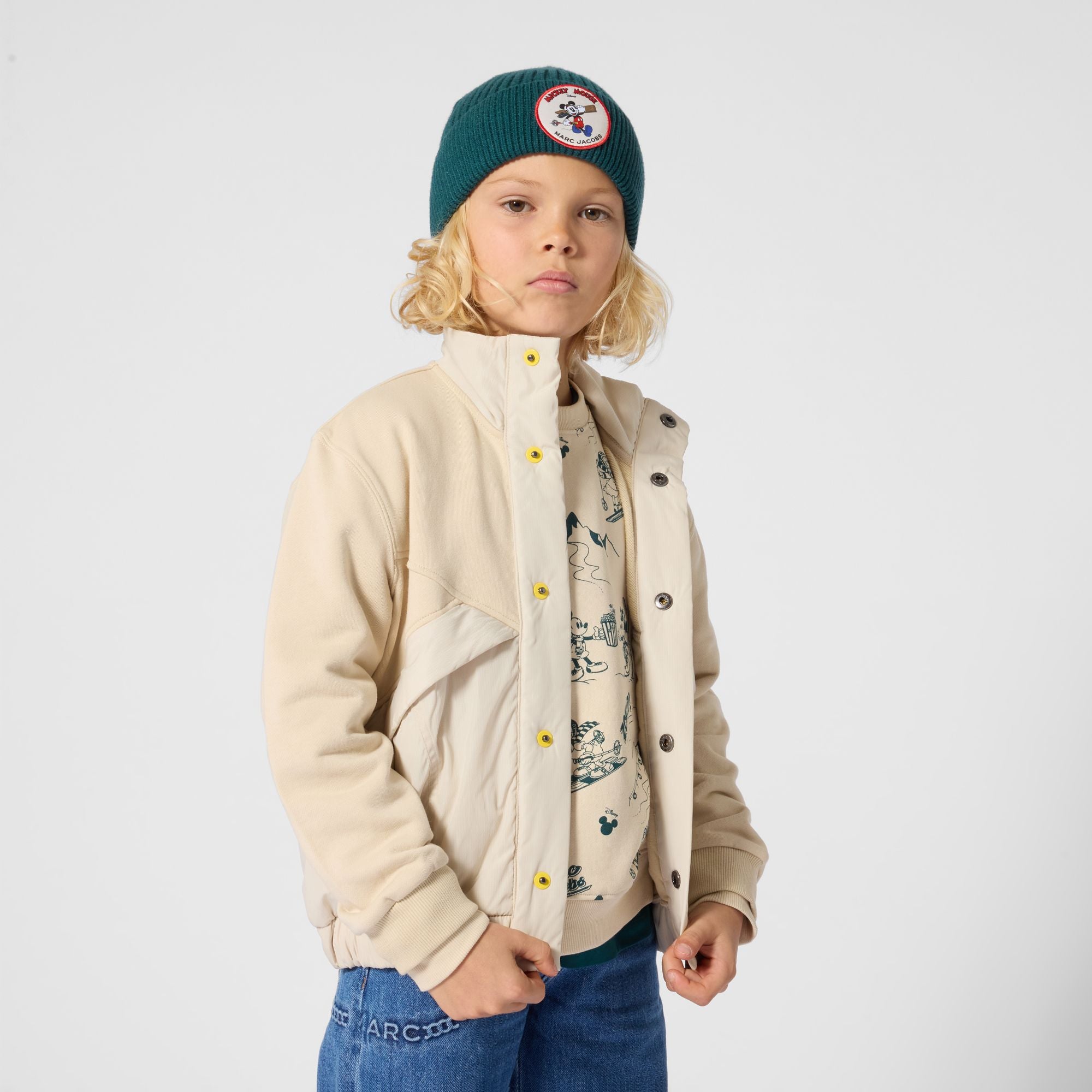 Marc Jacobs-Boys Pull On Hat Forest Green