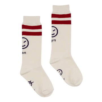 VELA WYNKEN SOCK-TIDE WHITE