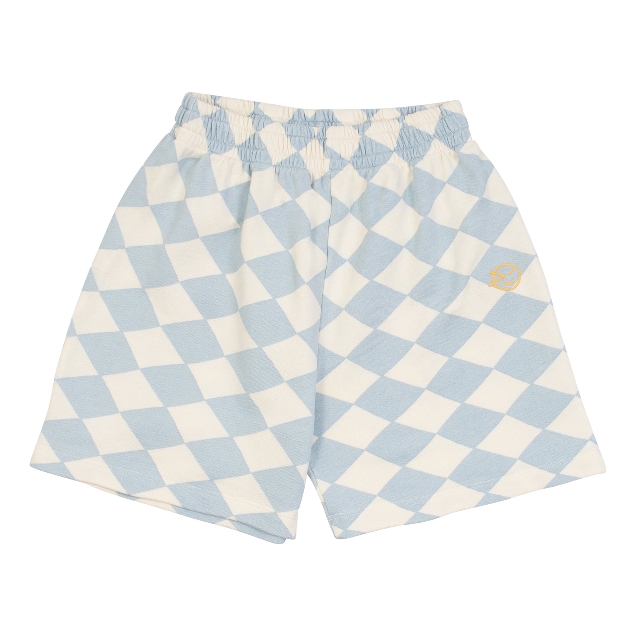 DIAMOND TRACK SHORT-BIRD BLUE