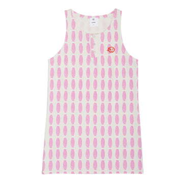 TACCO TANK DRESS-POP PINK