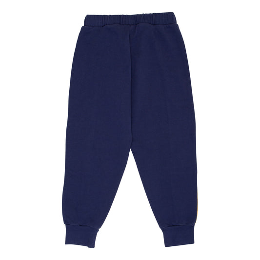 SAIL TRACK PANT-NAVY/PALE EGG