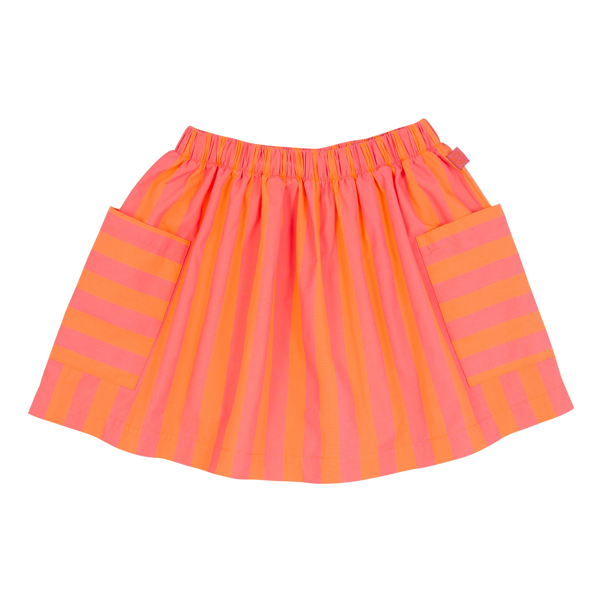 SWING SKIRT-LIPSTICK/NARANJ