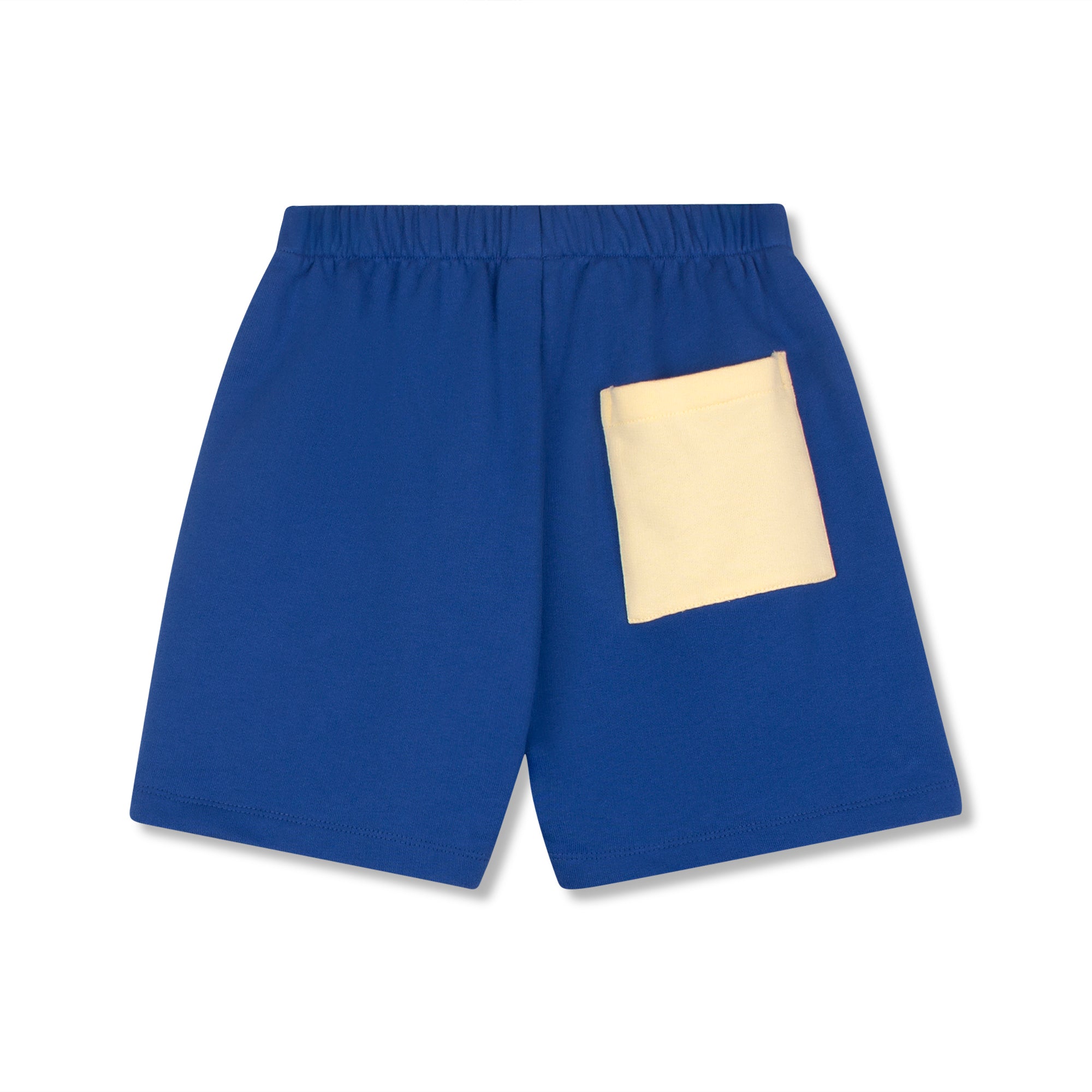 Wynken-Good Morning Short Organic Cotton Artists Blue
