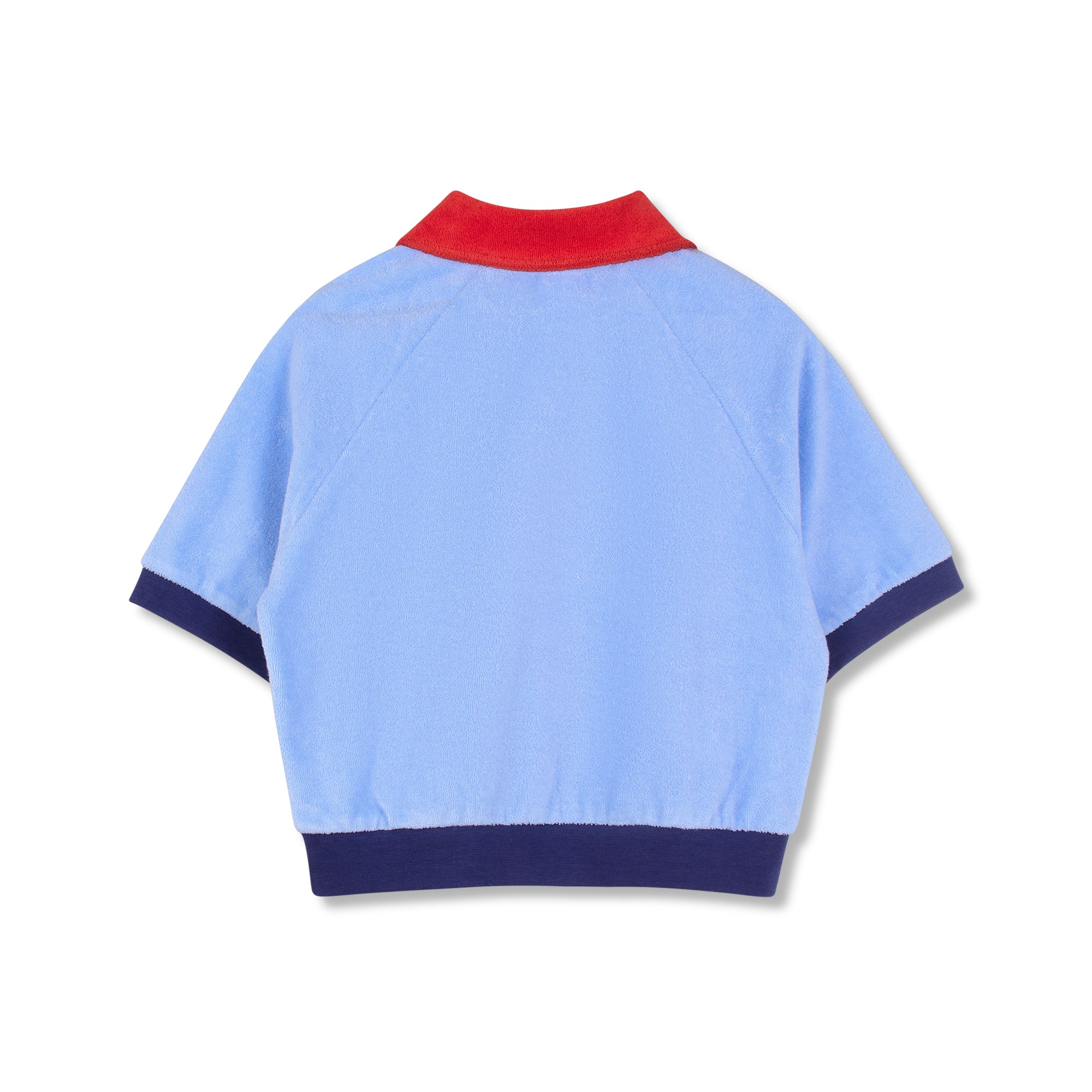 Wynken-Beach Polo Organic Cotton Pale Blue