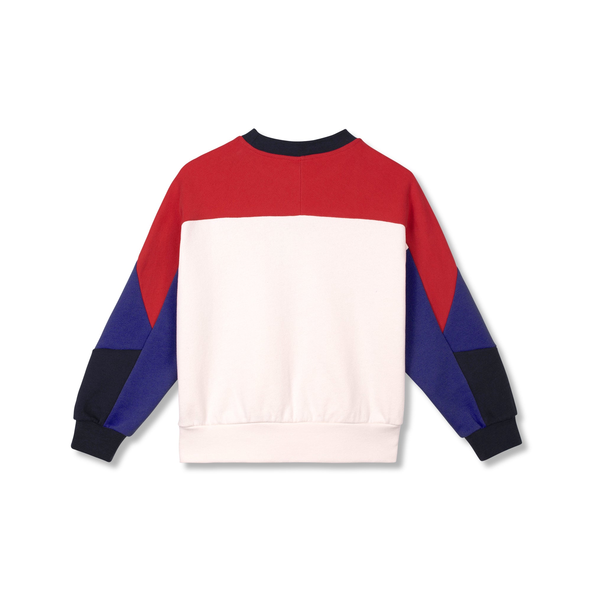 Wynken-Kids Studio Sweat Ecru Indigo