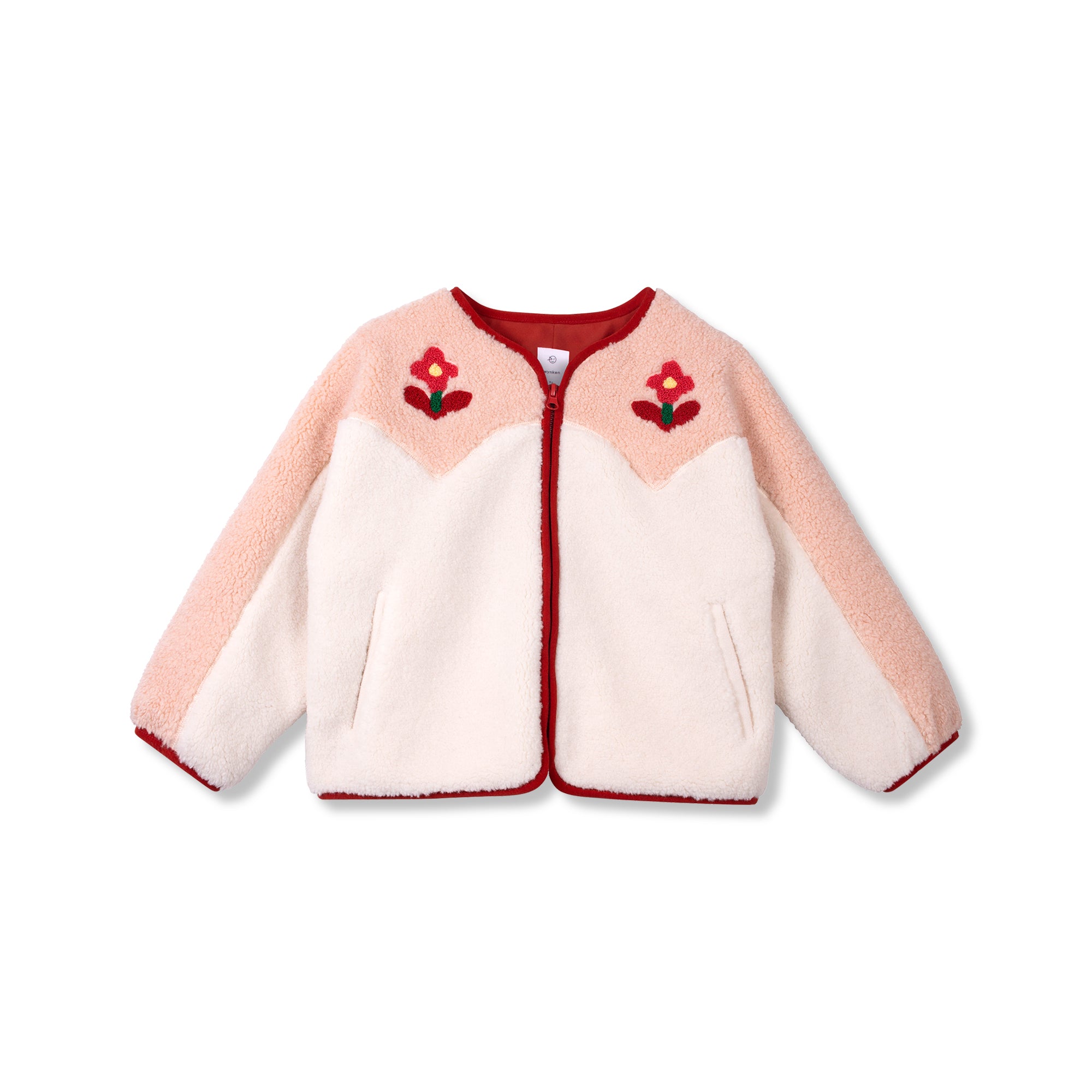 Wynken-Kids Still Life Jacket Rose Ecru