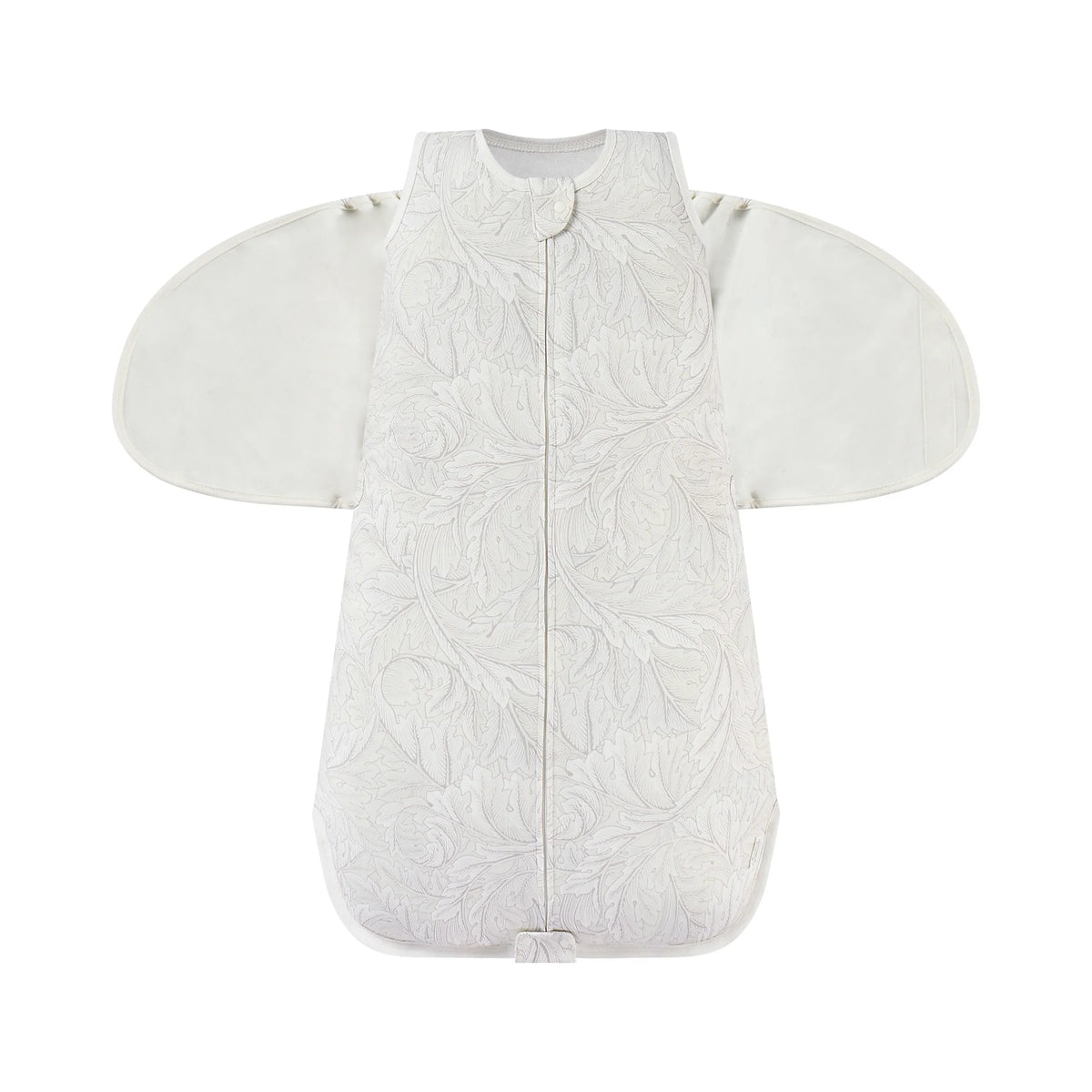 Nest Designs-0.5 TOG Swaddle Sleep Bag Acanthus Fired Biscuit