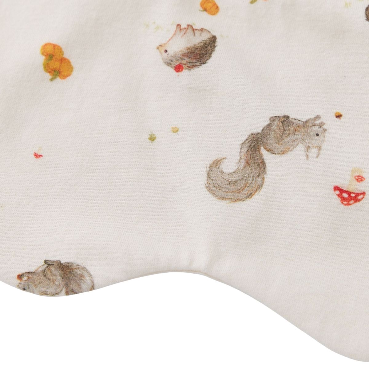 Blara Organic House-Wavy Bib Forest Friends