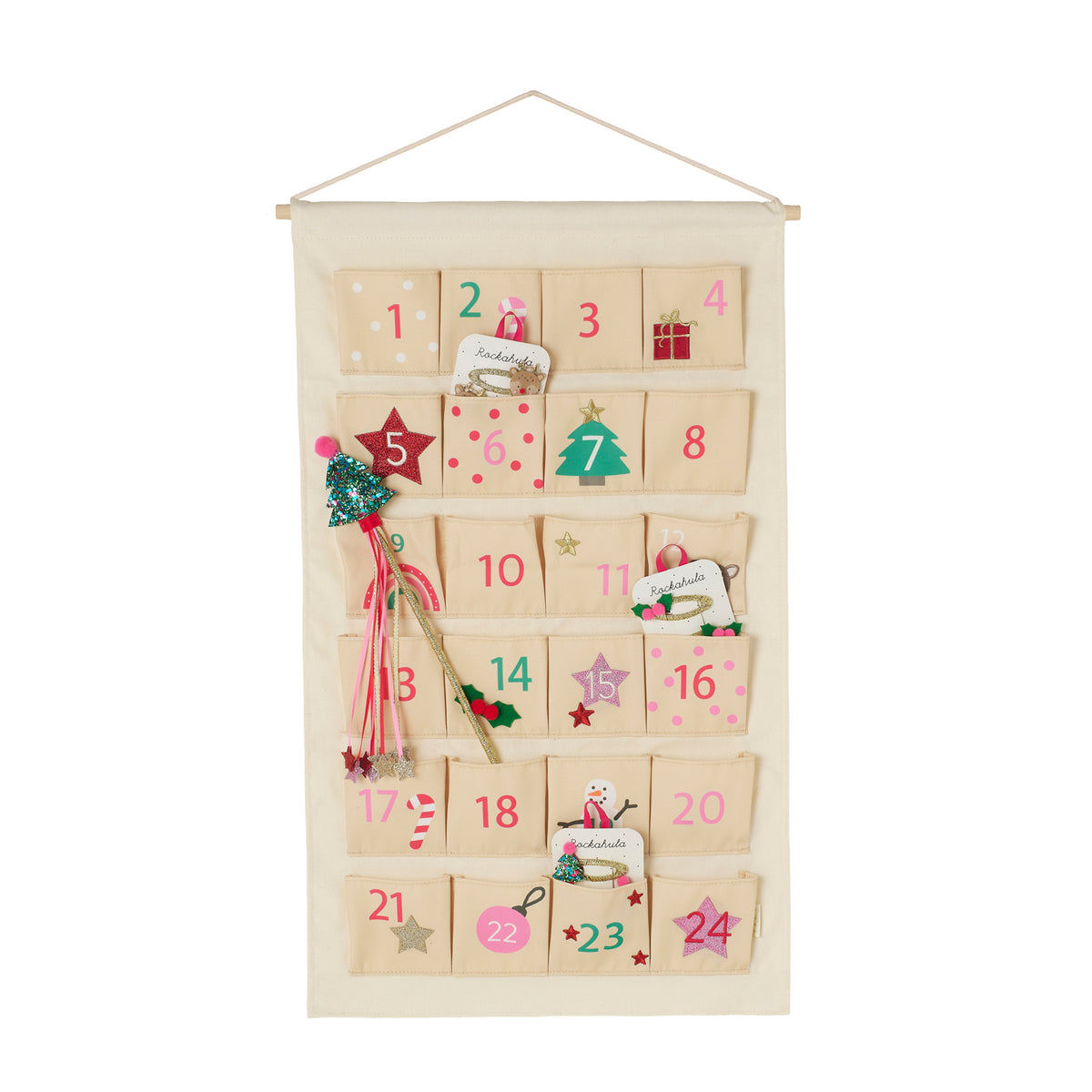 Rockahula Kids-Jolly Christmas Reusable Advent Calendar