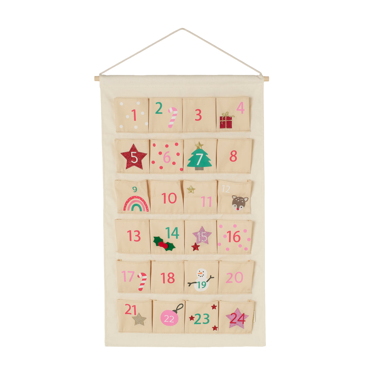 Rockahula Kids-Jolly Christmas Reusable Advent Calendar