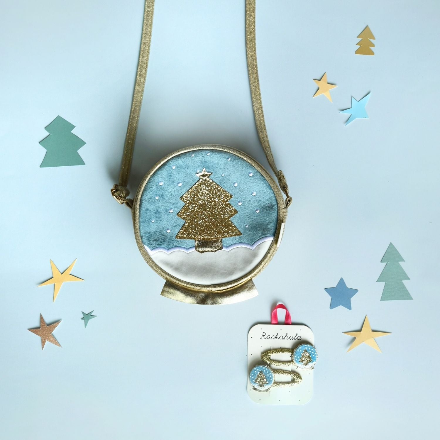 Rockahula-Shimmer Snow Globe Clips