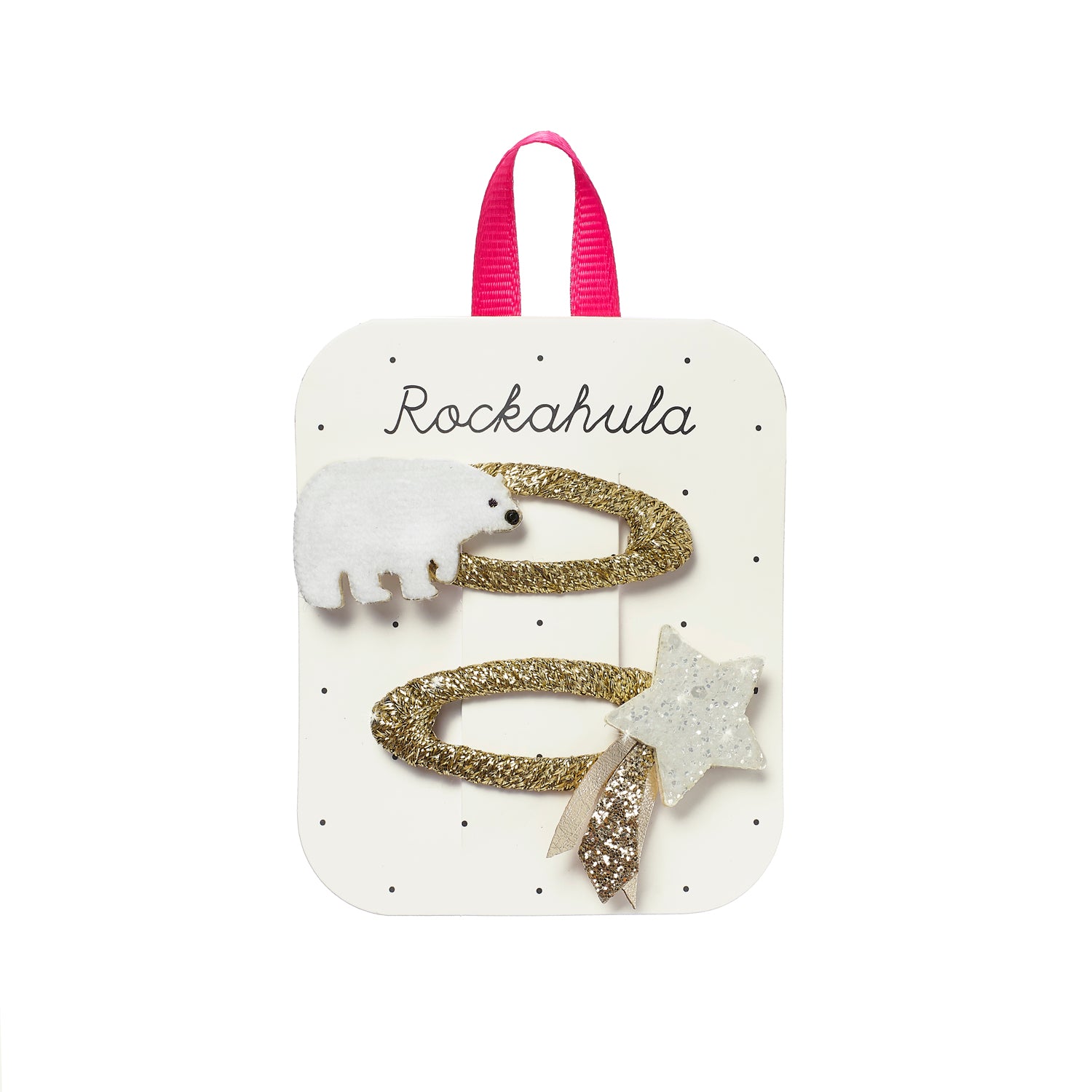 Rockahula-Snowy Polar Bear Clips