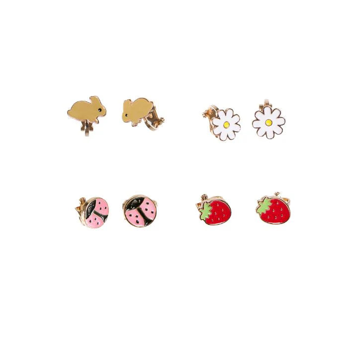 Rockahula Kids-Spring Garden Clip On Earrings