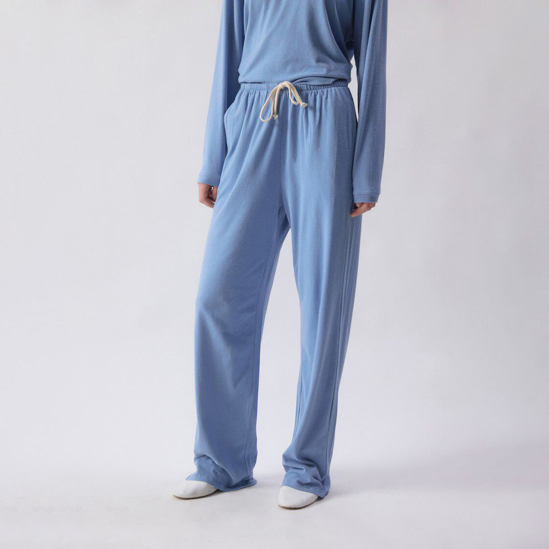 American Vintage-Women Jogging Ample Ypawood Bleu Chine