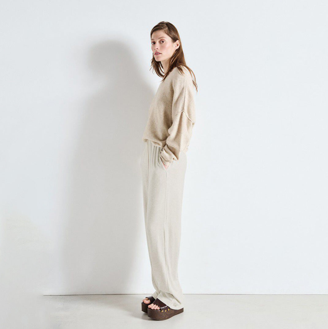 American Vintage-Women Jogging Ample Ypawood Gris Chine