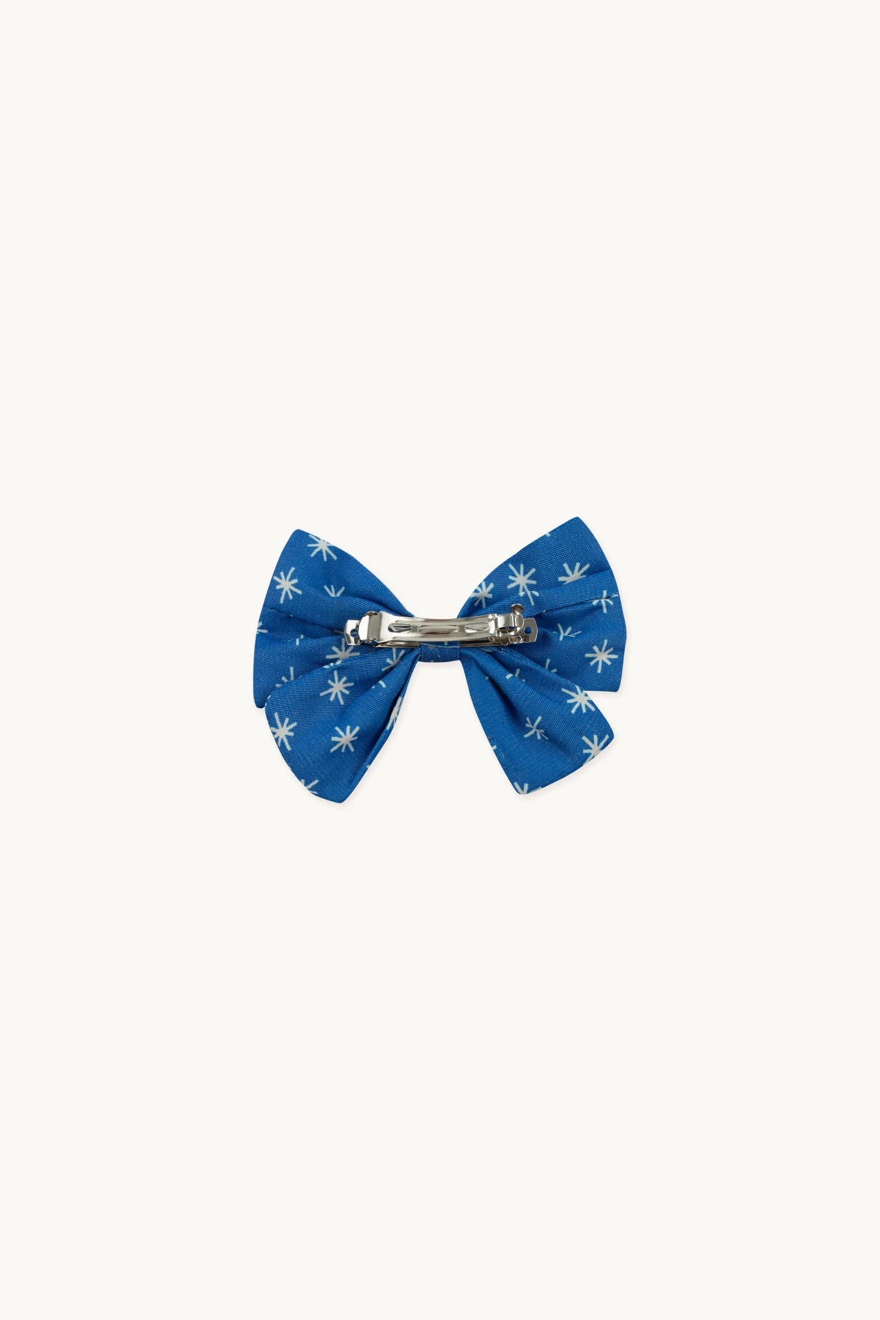 SNOW BIG BOW CLIP  blue