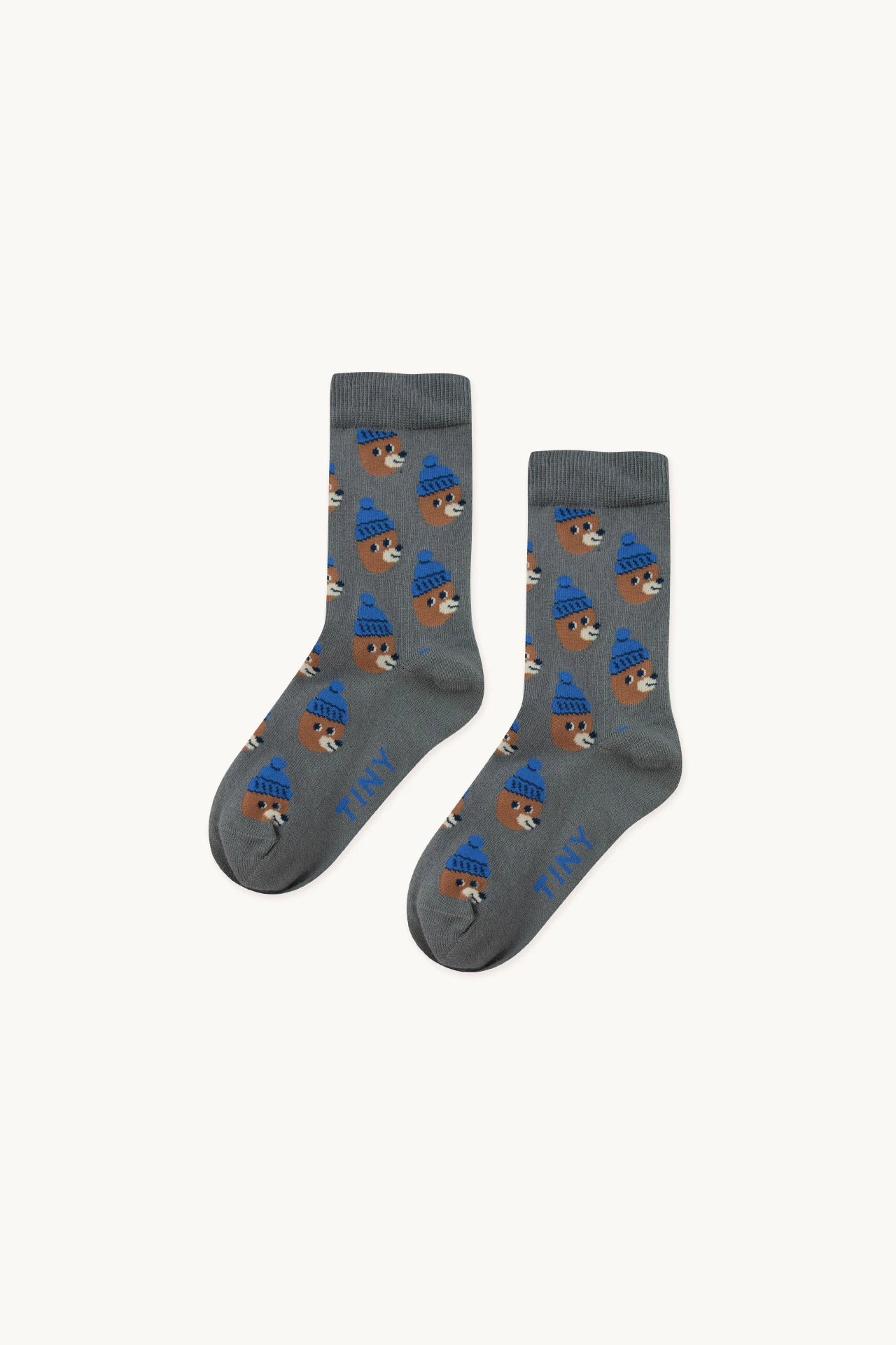 BEARS MEDIUM SOCKS  dark grey