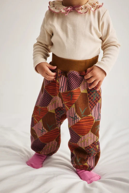 Misha & Puff-Baby Gymclass Jogger Antique Rose Kyoto