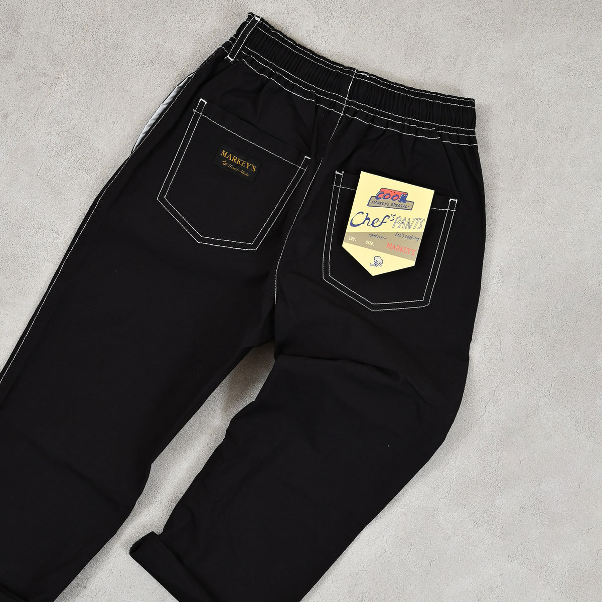 Markey's-Chef Pants Charcoal