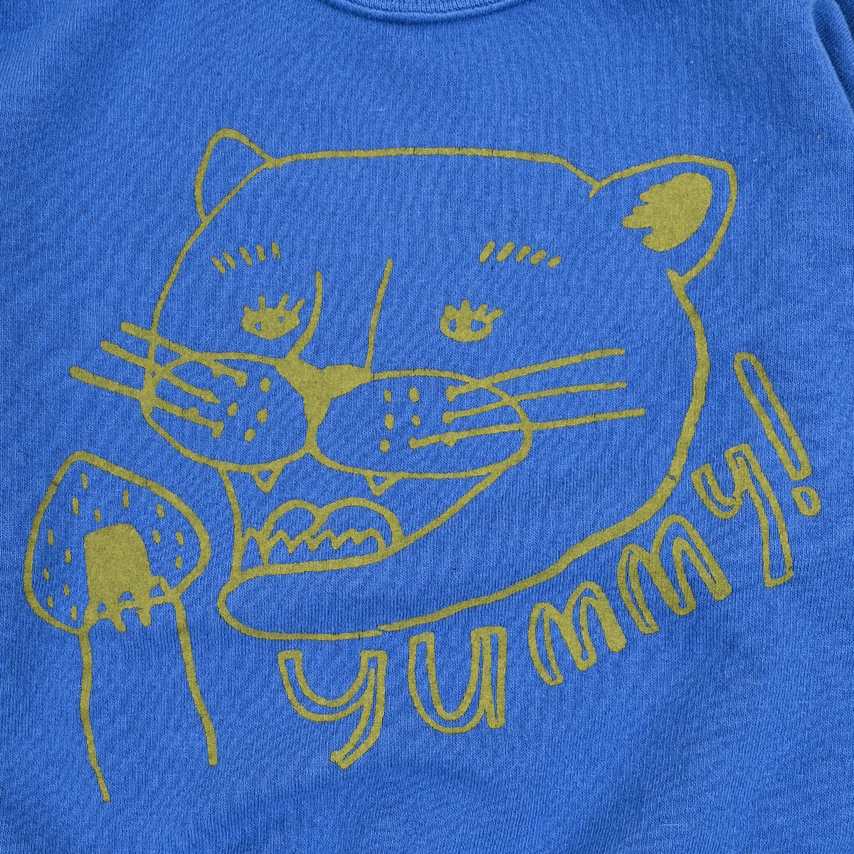 Markey's-Illustration Sweatshirt Blue
