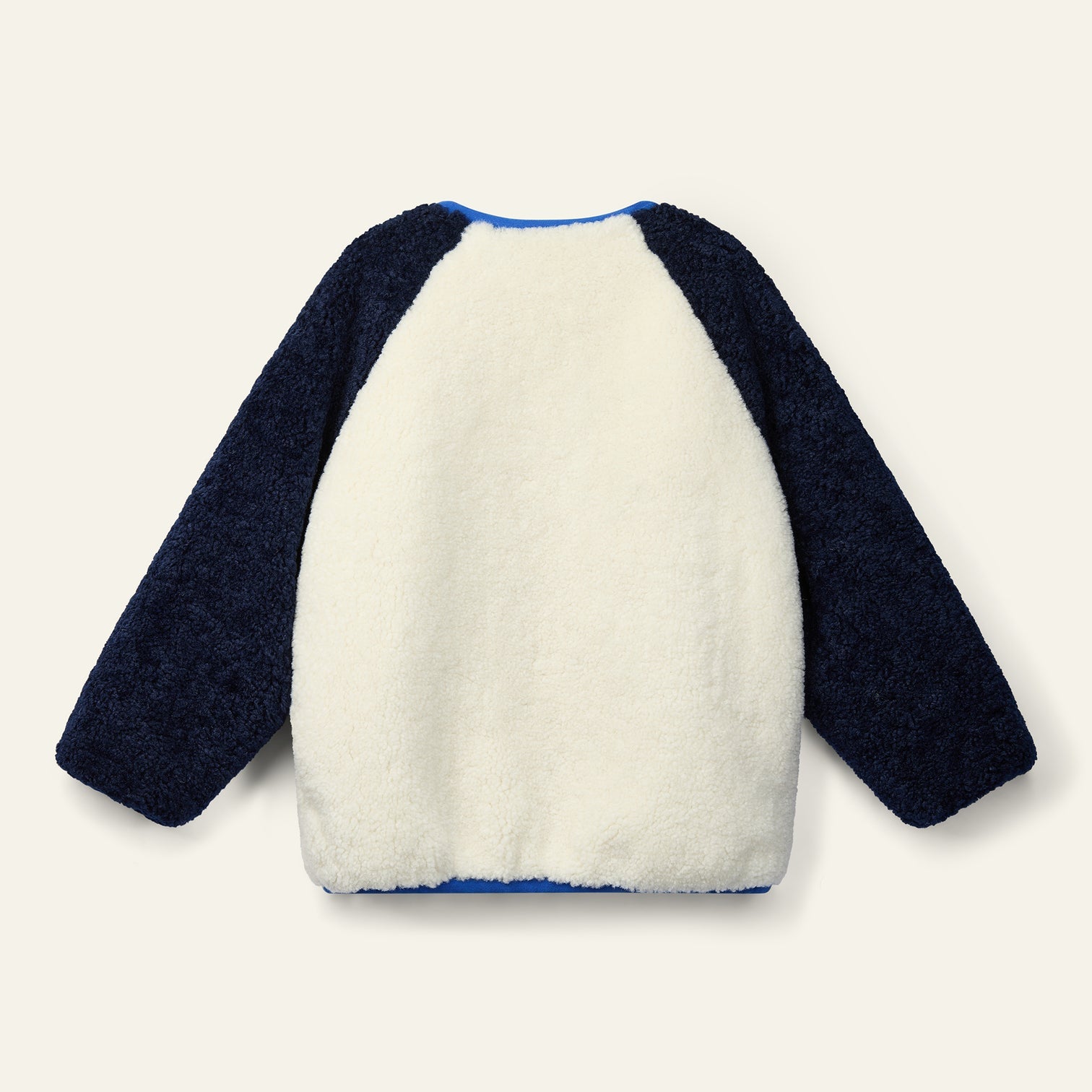 Wynken-Allegro Reversible Jacket True Blue Ecru