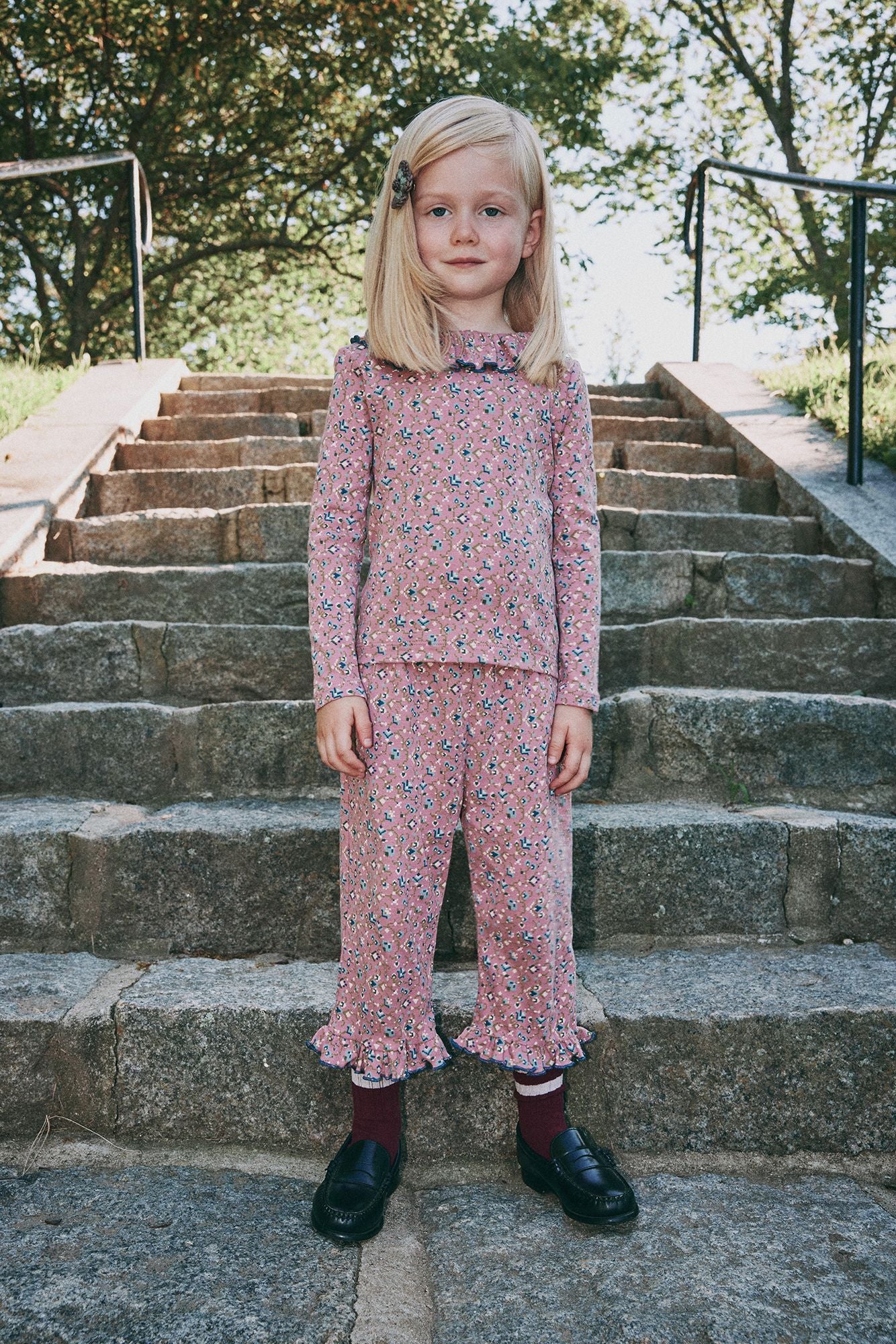 Misha & Puff-Paloma Top Antique Rose Millefleurs