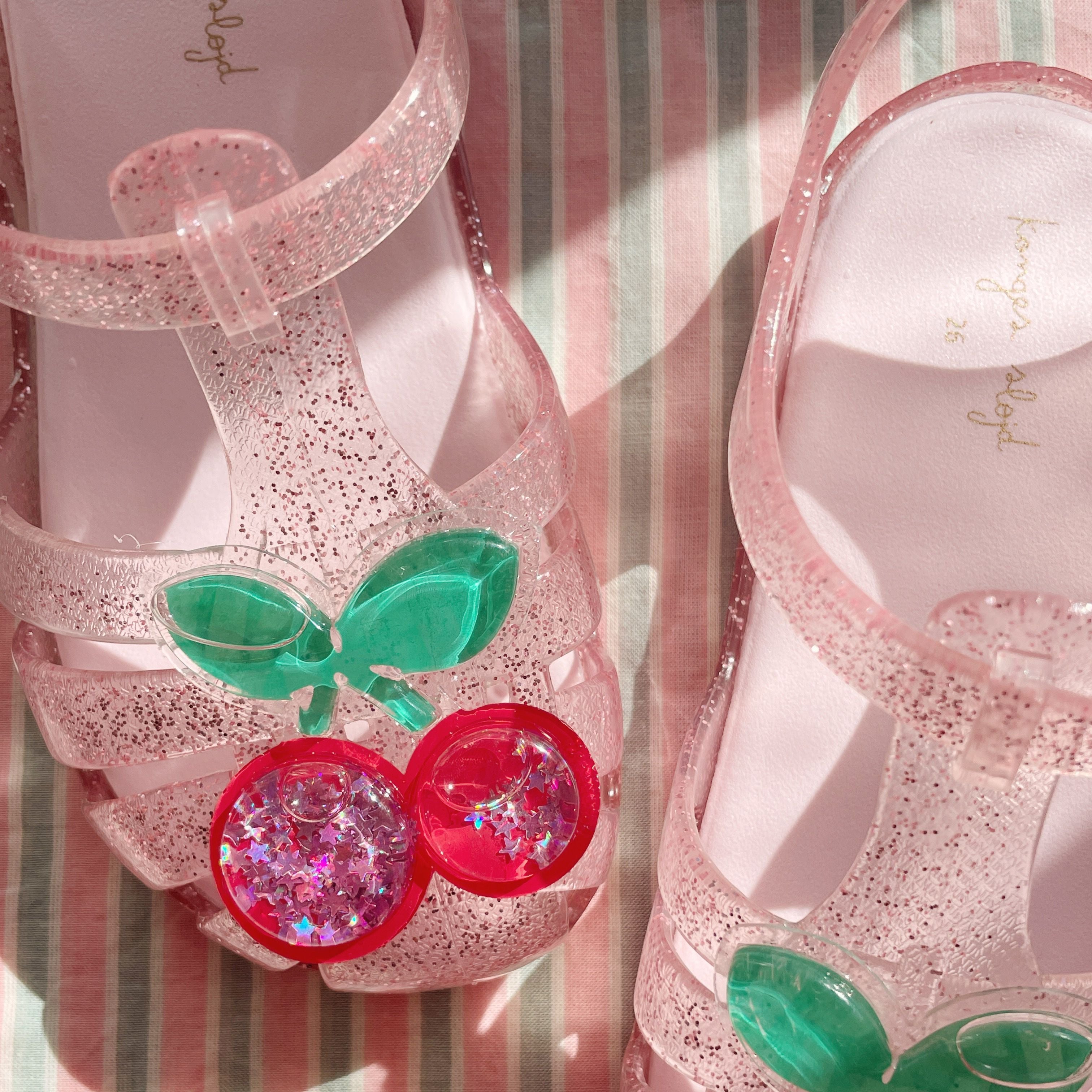 Konges Sløjd-Girl Lilo Sandal Cherry