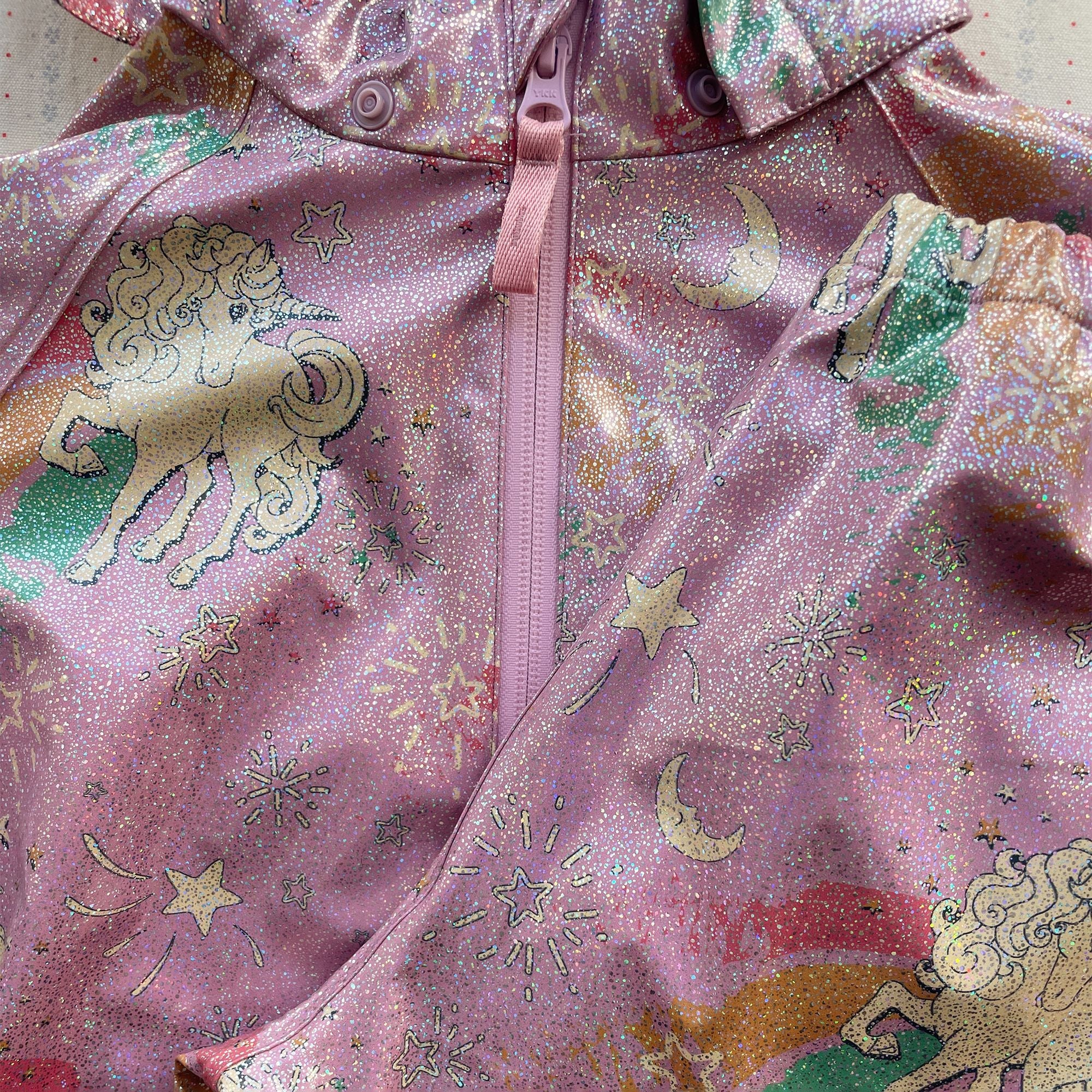 Konges Sløjd-Girls Calina Rain Set Born To Sparkle
