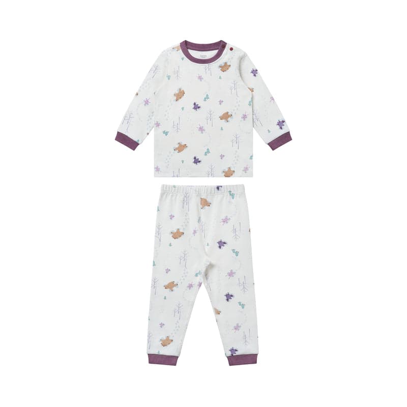 Nest Designs-Long Sleeve PJ Set Snow Angels
