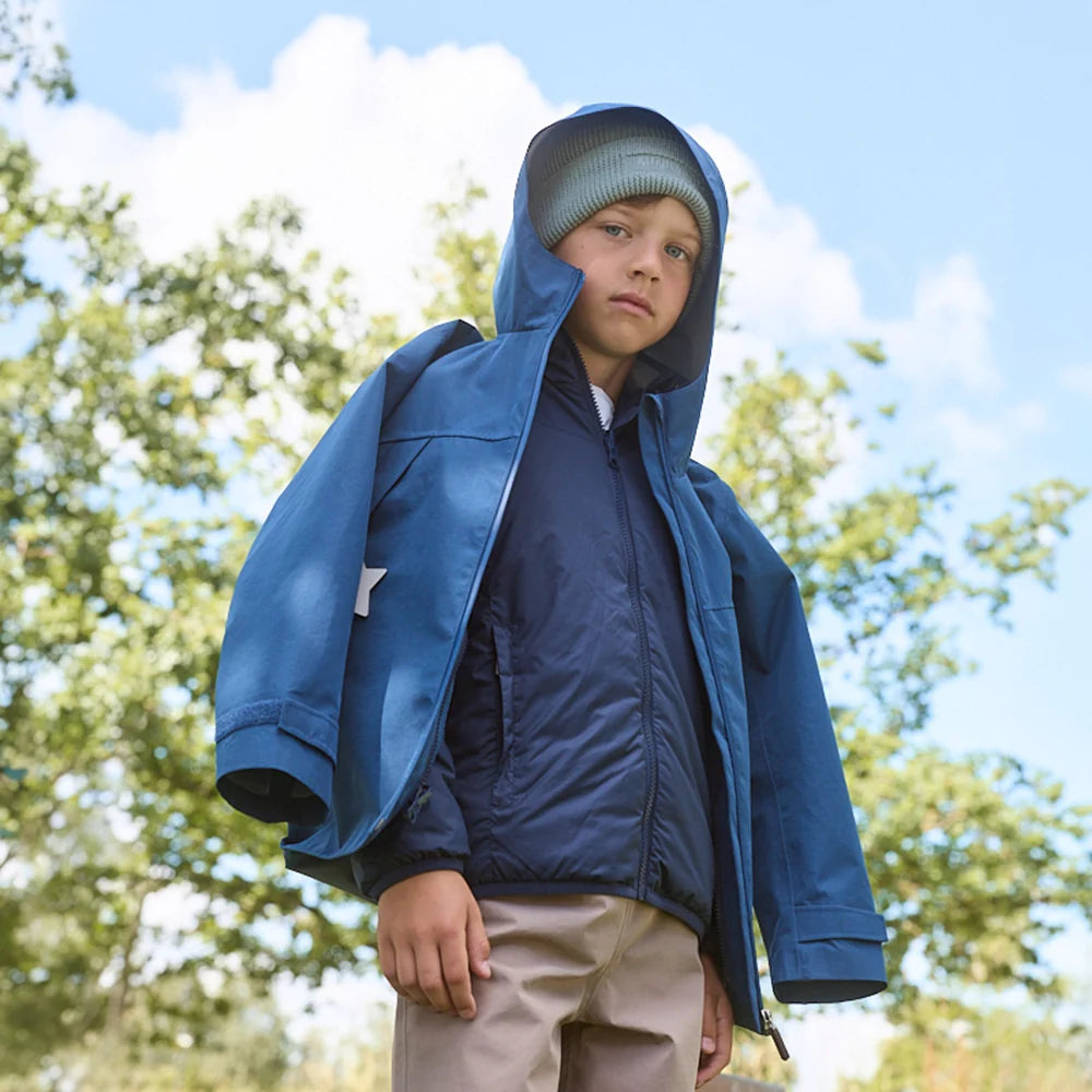 Mini A Ture-MATTITAN 3-in-1 shell jacket. GRS Insignia blue