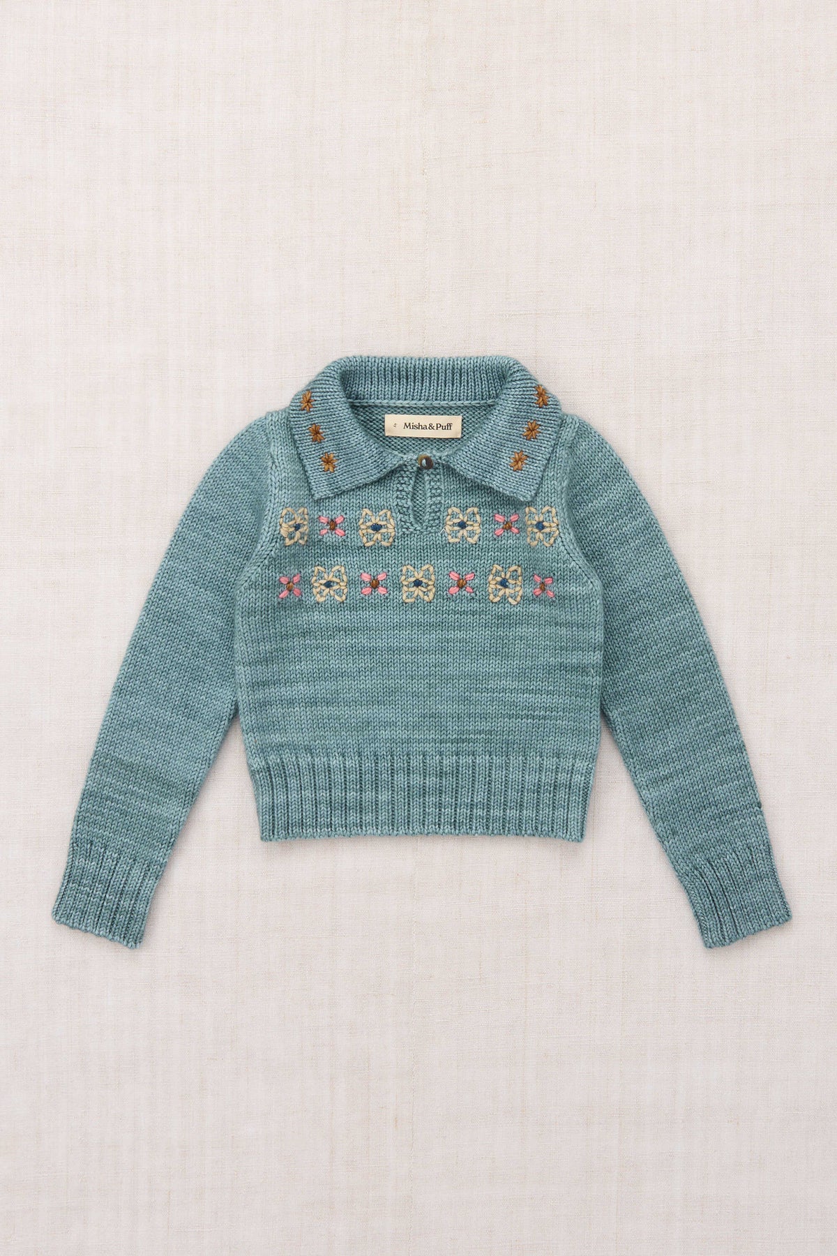 Misha & Puff-Floret Leonie Sweater Slate