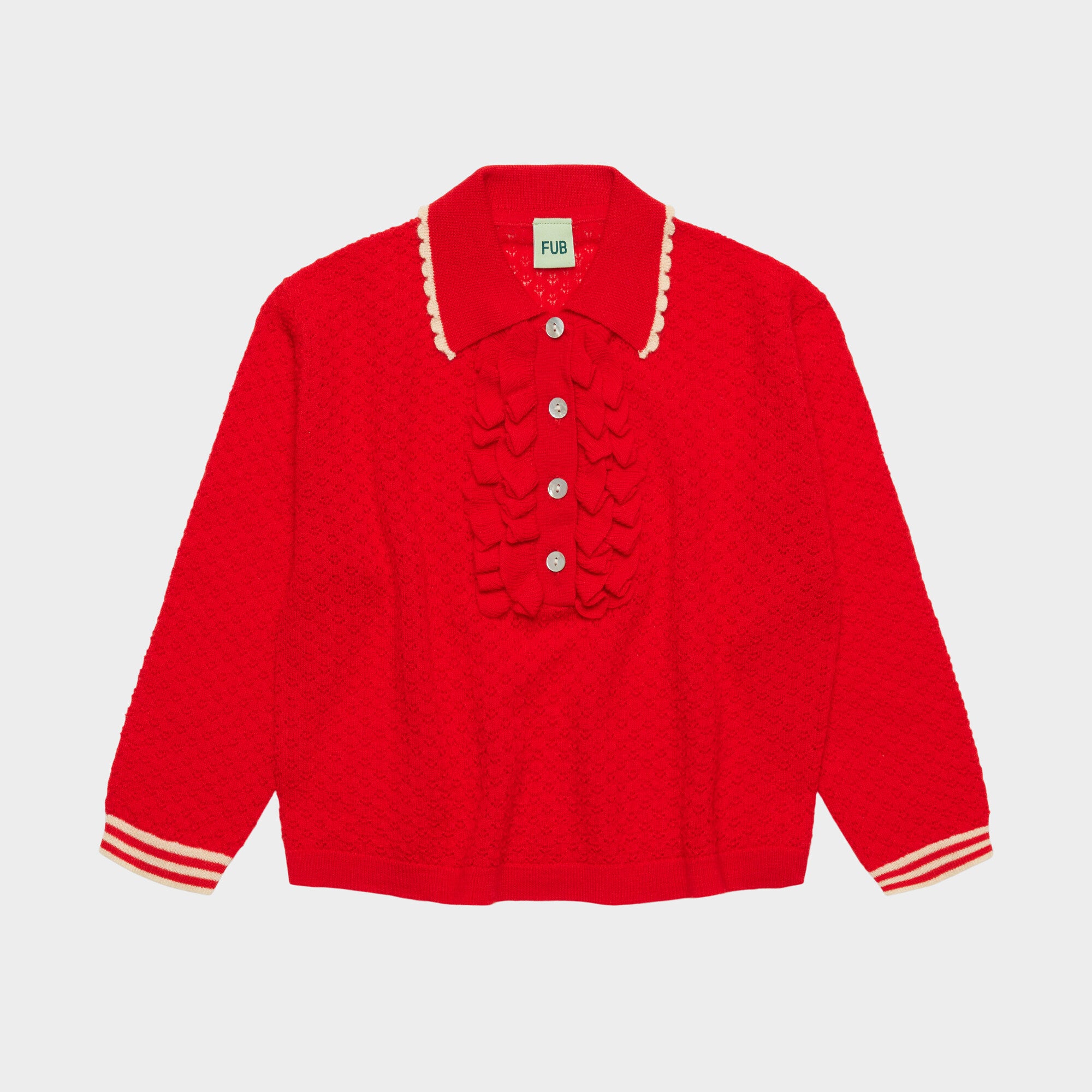 FUB-Frill Polo Classic Red