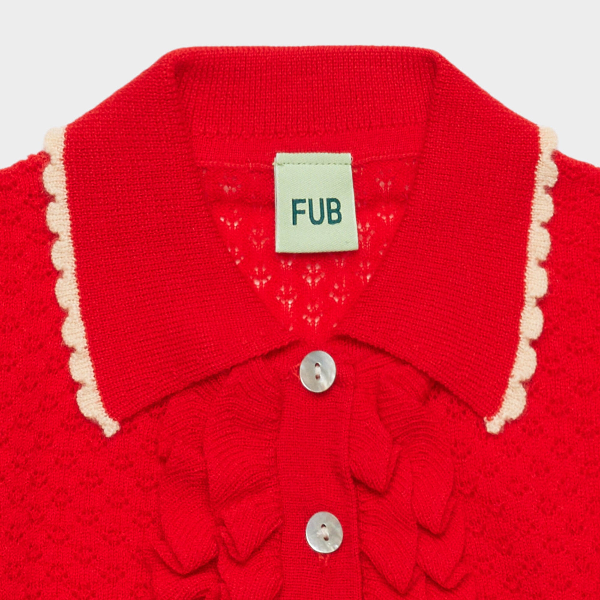 FUB-Frill Polo Classic Red