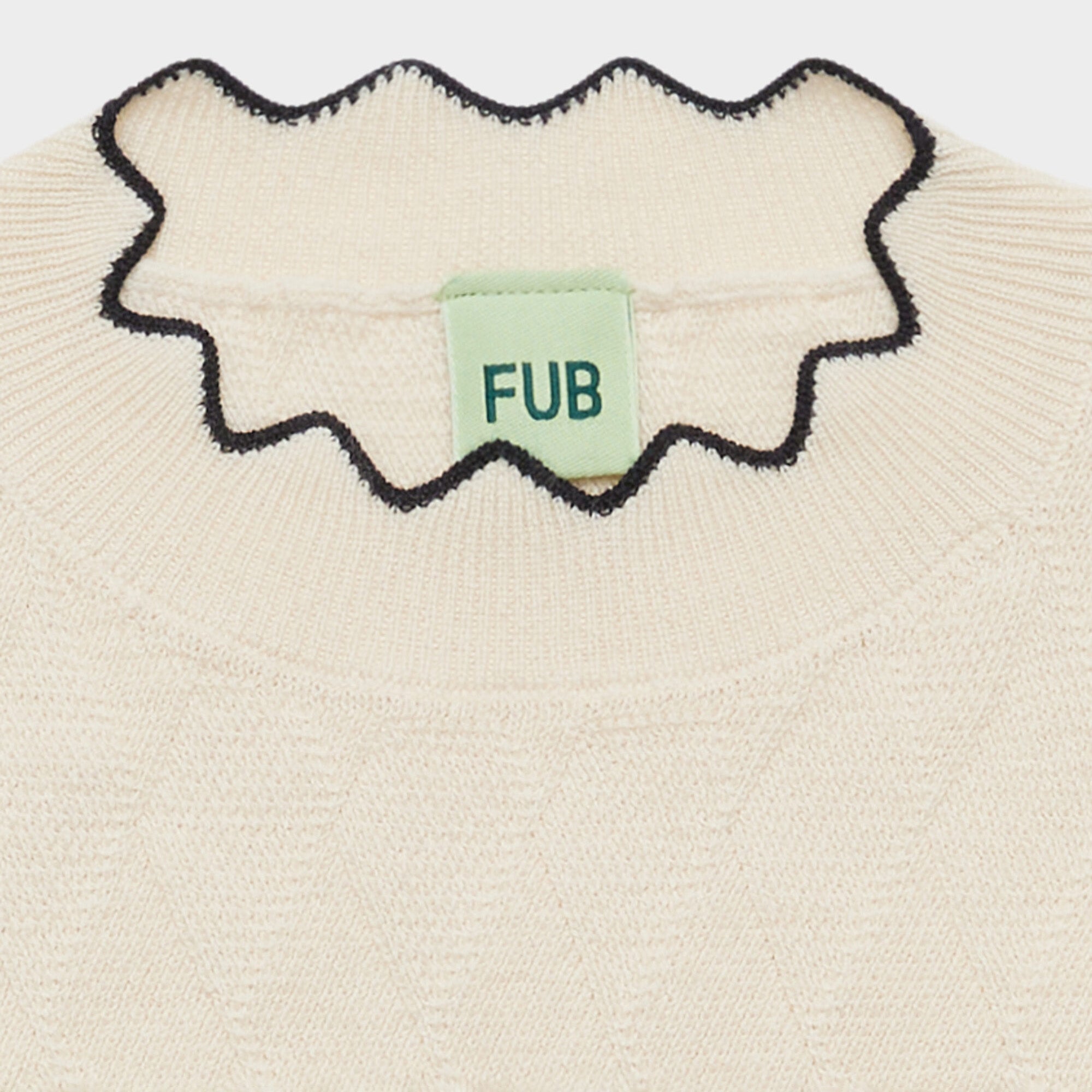 FUB-Harlekin Crew Ecru