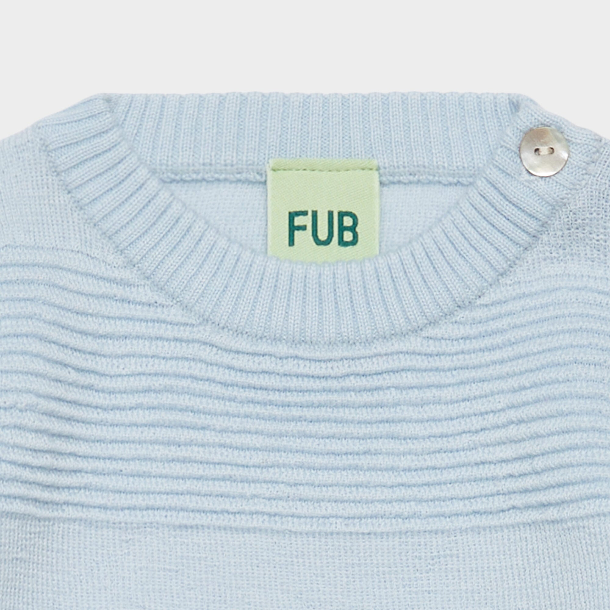 FUB-Baby Ottoman Crew Light Blue